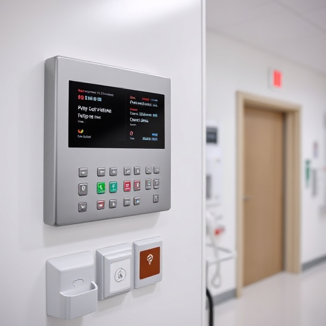 Nurse station call panel