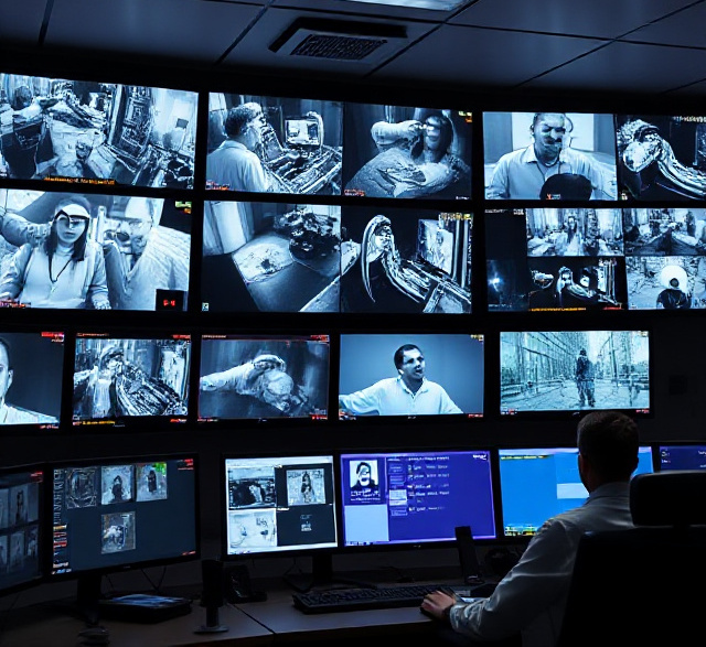 Perimeter security control room